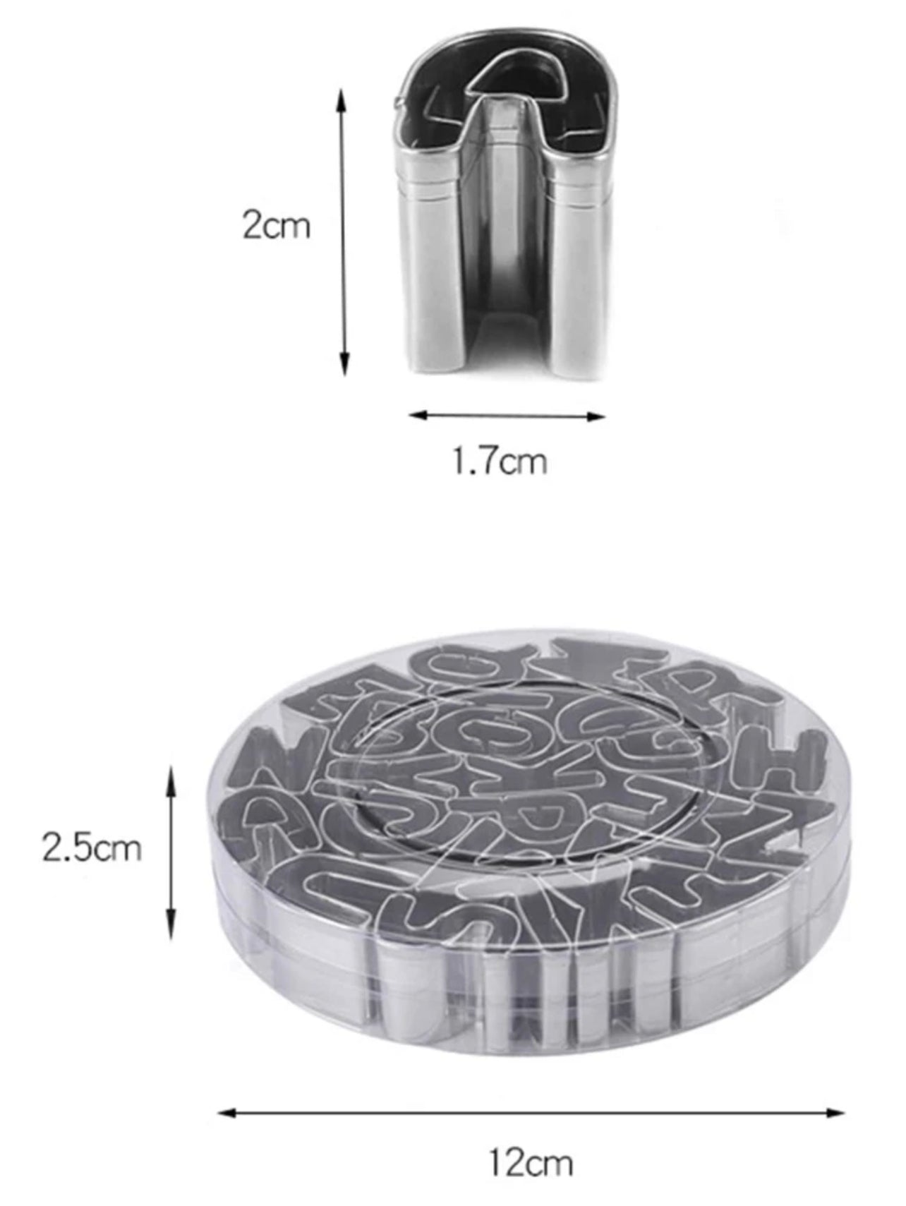 Alphabet Metal Cutters