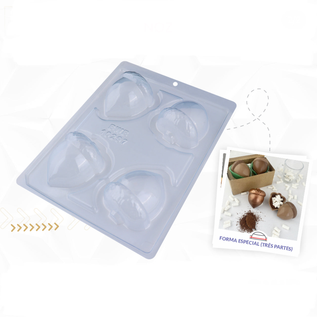 CHRISTMAS CHOCOLATE MOLDS