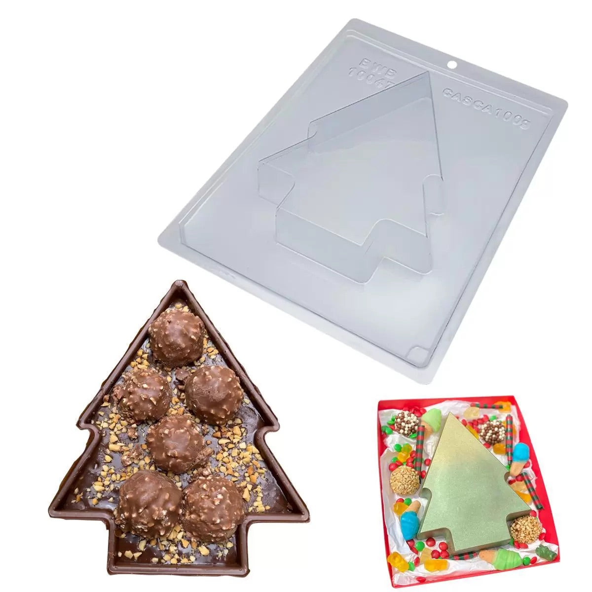 CHRISTMAS CHOCOLATE MOLDS
