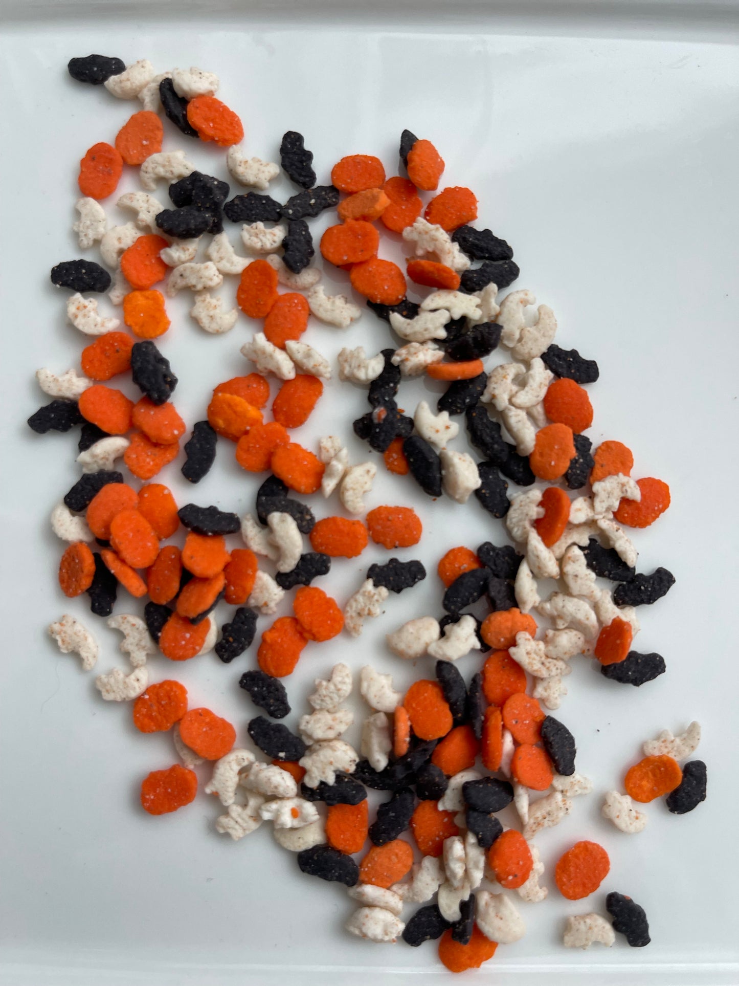 Halloween ghosts, pumpkins & bats sprinkles