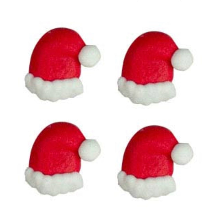 Royal Icing Santa hats