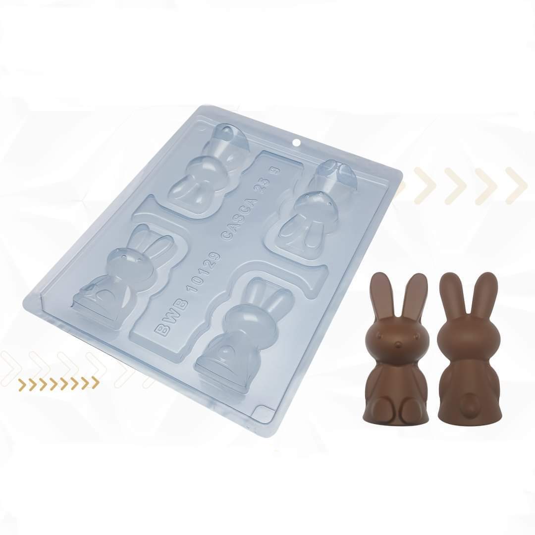 Easter Chocolate Small seated rabbit