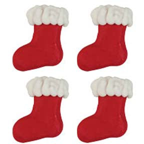 Mini Royal Icing Red Stocking