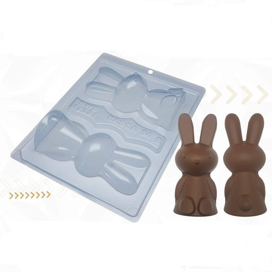 Easter Chocolate Medium seated rabbit