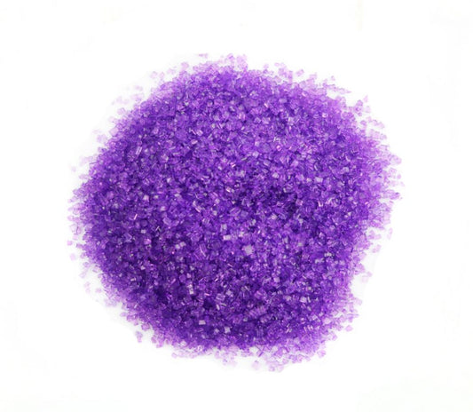 Sanding sugar lavender